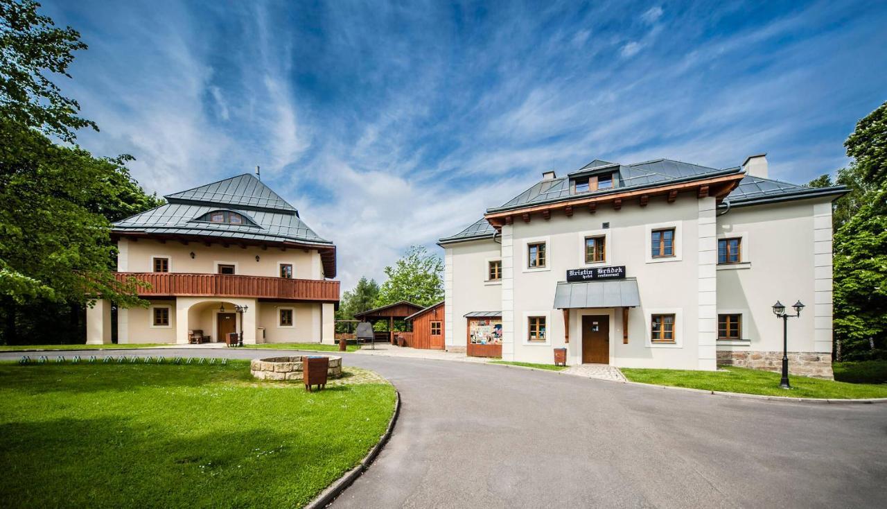 Hotel Kristin Hradek Decin Exterior foto